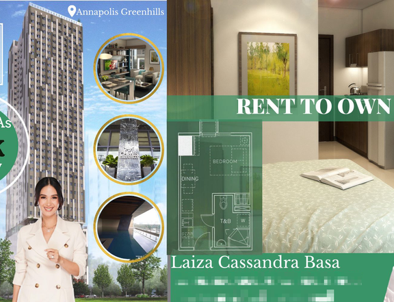2Bedroom for Sale at Greenhills Quezon City Rent to Own Move in @ 5%DP