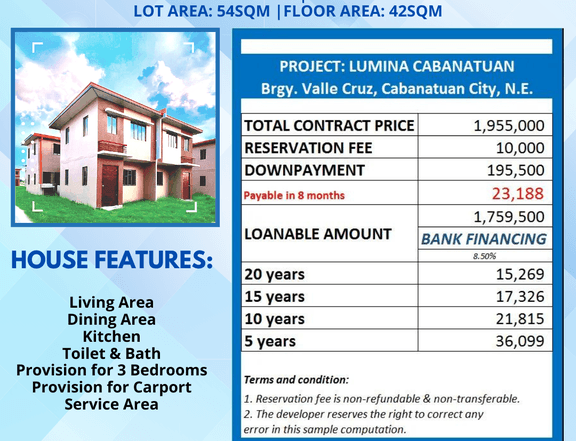 Affordable House and Lot in Cabanatuan City Nueva Ecija_Angeli Duplex