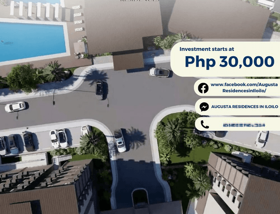 34.37 sqm 1-bedroom executive Condo For Sale in Iloilo City