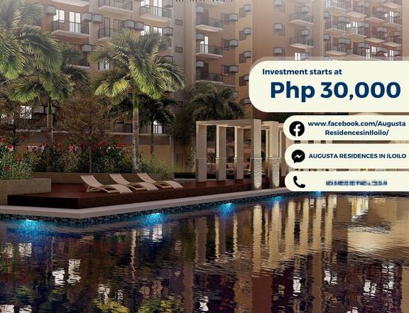 30.96 sqm 1-bedroom  with balcony Condo For Sale in Iloilo City Iloilo