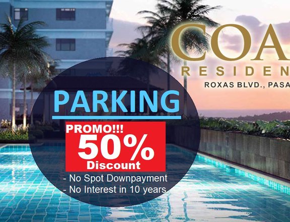 COAST RESIDENCES | PARKING with 50% DISCOUNT