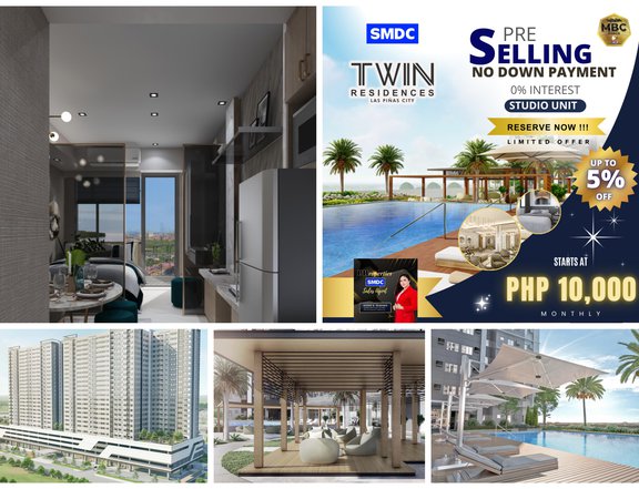 Studio Residential Condo For Sale in Las Pinas