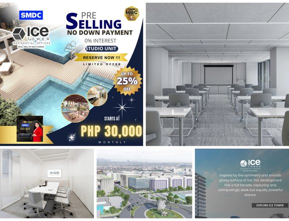 1-bedroom Office Condominium For Sale in Pasay Metro Manila