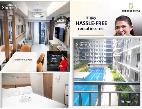 Mall of Asia Ready For Occupancy 25.00 sqm 1-bedroom Residential Condo For Sale in Pasay