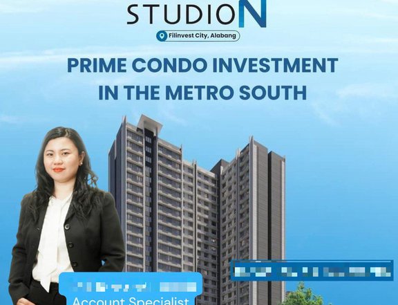 PRESELLING CONDO 18SQM STUDIO N FOR SALE IN FILINVEST MUNTINLUPA