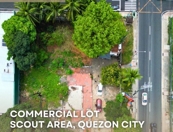 FOR SALE: COMMERCIAL LOT SCOUT AREA, QUEZON CITY