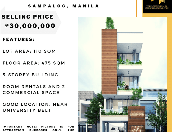 INCOME GENERATING COMMERCIAL APARTMENT IN UNIVERSITY BELT, MANILA