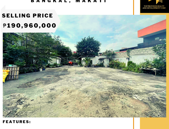 COMMERCIAL Lot FOR SALE in BANGKAL, MAKATI