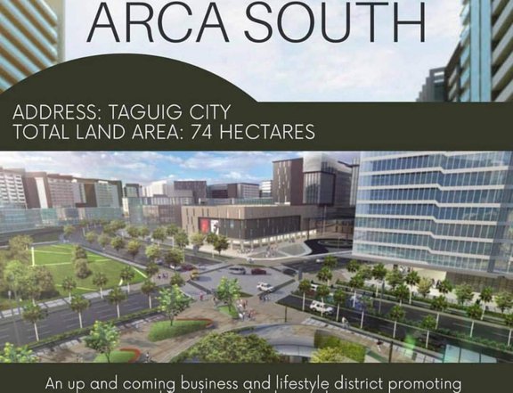 Commercial Lot for Sale in Arca South Taguig the next BGC near NAIA MOA