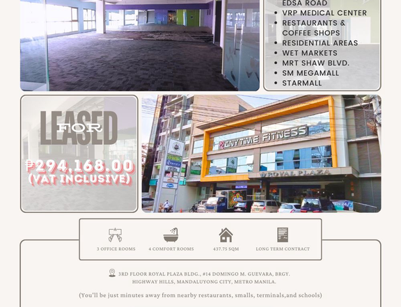 Commercial Space for Lease - Mandaluyong