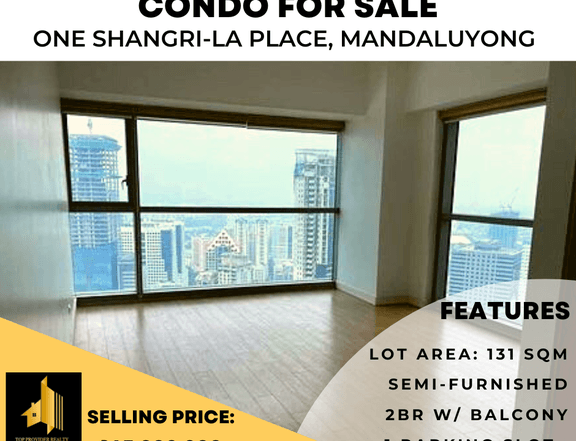 Semi Furnished 2BR Condo FOR SALE in Mandaluyong