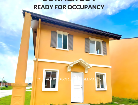 Corner Lot 3-BR Ready for Occupancy Cara Unit in Camella Bacolod South