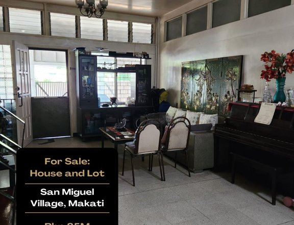 For Sale: House and Lot in San Miguel Village, Makati City