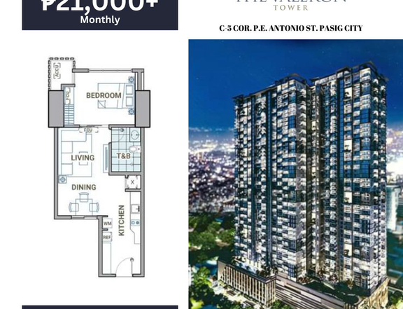 DMCI Homes: The Valeron Tower near Arcovia City and Tiendesitas