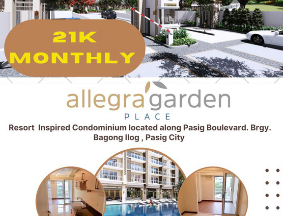 33.00 sqm 1-bedroom Condo For Sale in Pasig Metro Manila
