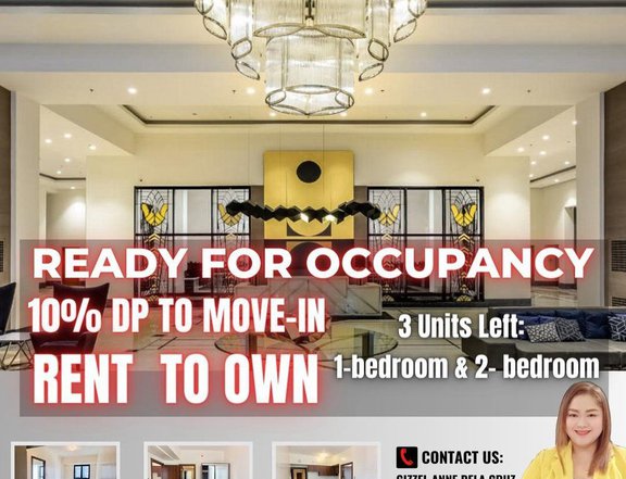 Rent to Own 1-bedroom Ready for Occupancy Condo in Ortigas Pasig