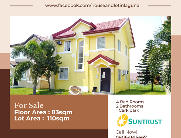 House and lot for sale in calamba laguna exclusive subdivision