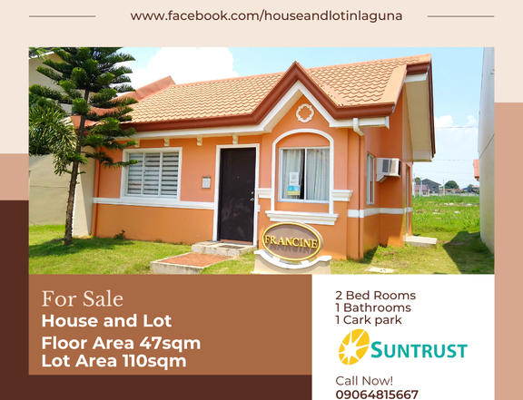 House and lot for sale in calamba laguna single dettached
