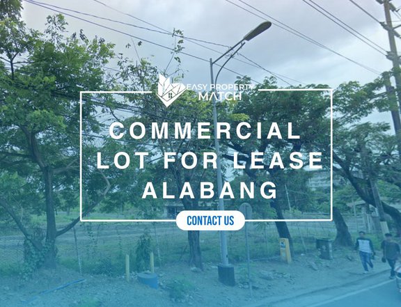 Commercial Lot for Rent Lease Alabang Zapote Road