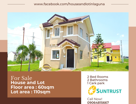 House and lot for sale in calamba laguna near mayapa exit