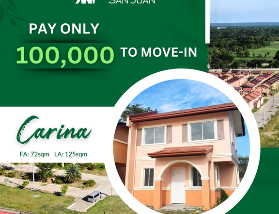 Carina RFO House and Lot for Sale in San Juan Batangas