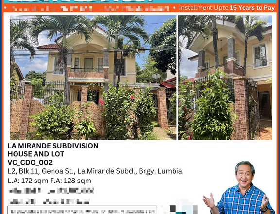 HOUSE AND LOT IN LA MIRANDE VILLAGE Cagayan De Oro