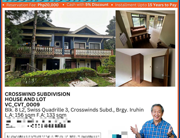 House and Lot in Crosswind Subdivision Tagaytay Cavite