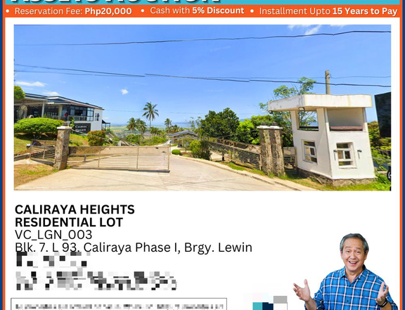 CALIRAYA HEIGHTS RESIDENTIAL LOT VC_LGN_003