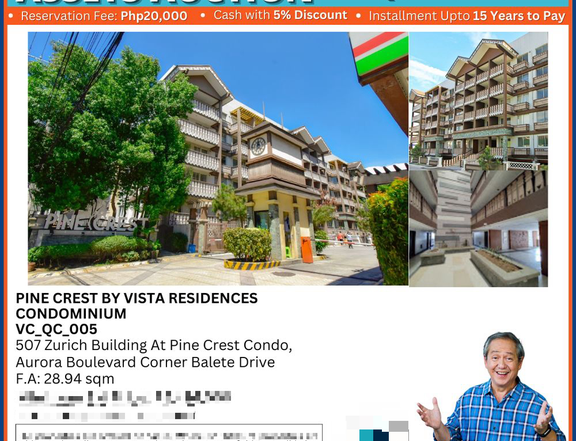 PINE CREST BY VISTA RESIDENCES CONDOMINIUM