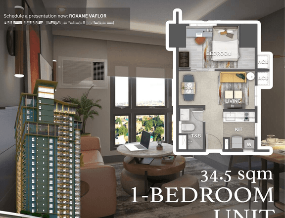 1 Bedroom Condo For Sale in Makati City