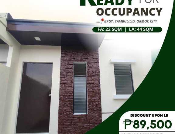 Ready for Occupanyc Rowhouse For Sale in Ormoc Leyte