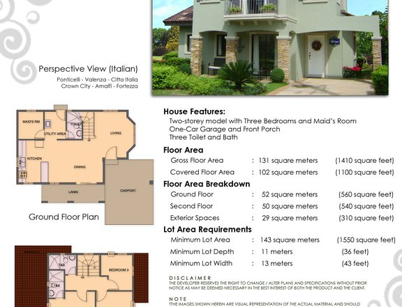 RFO 3-bedroom Single Detached House For Sale in Bacoor Cavite