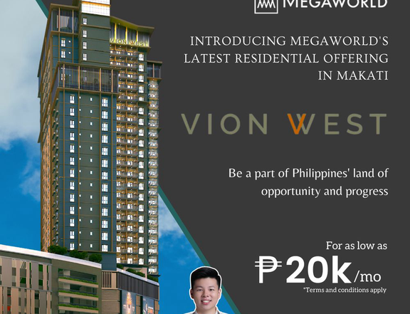 Vion West Exec. Studio Unit For Sale in Makati