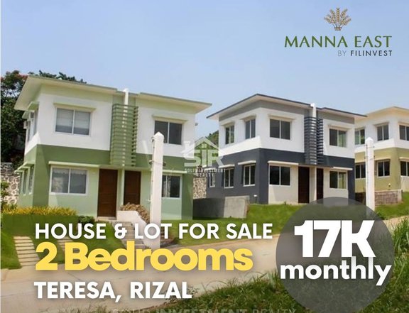 2-bedroom House & Lot For Sale in New Fields, Manna East, Teresa Rizal