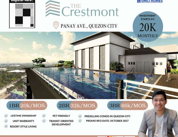 Ready For Occupancy 84.50 sqm 3-bedroom Residential Condo For Sale in Quezon City