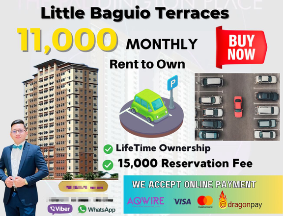 Little Baguio Terraces Parking Slot 11K M.A Residential Condo For Sale in San Juan