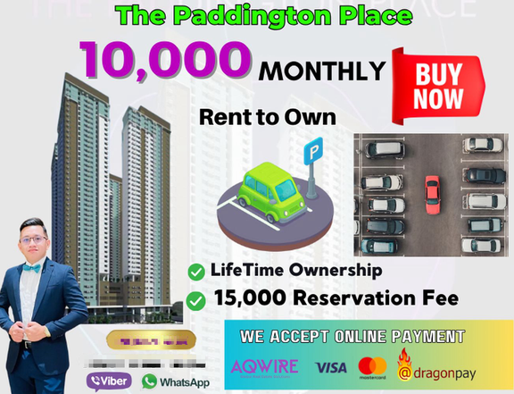 The Paddington Place Parking Slot 12.00 sqm 10K Monthly Residential Condo For Sale in Mandaluyong