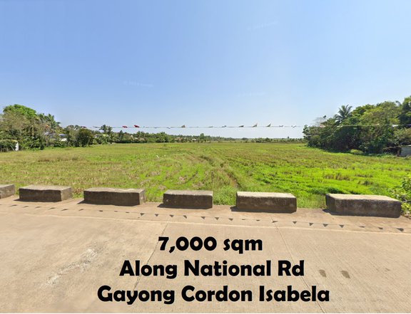 Commercial Lot For Sale Along Highway at Gayong, Cordon Isabela