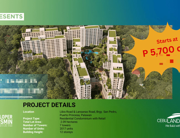 Own a Condo in Palawan for ONLY 5,700/Month | Casa Mira Towers Palawan