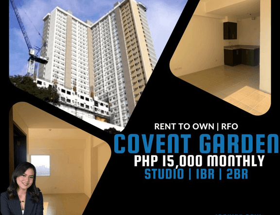 EAST TO OWN STUDIO UNIT NEAR UNIVERSITY BELT | RFO/RENT TO OWN
