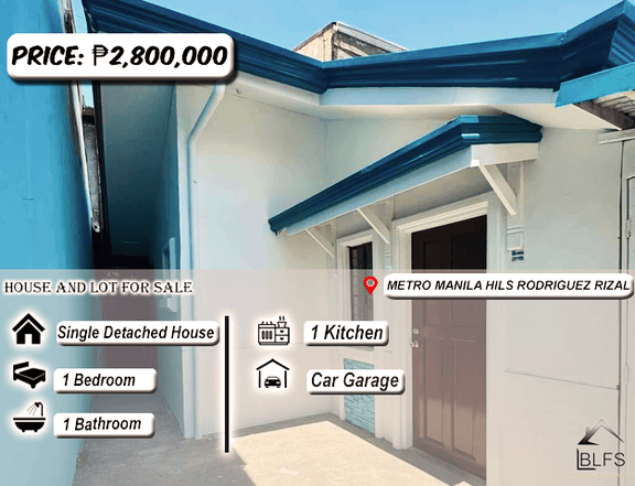 NEWLY RENOVATED SINGLE DETACHED HOUSE & LOT FOR SALE