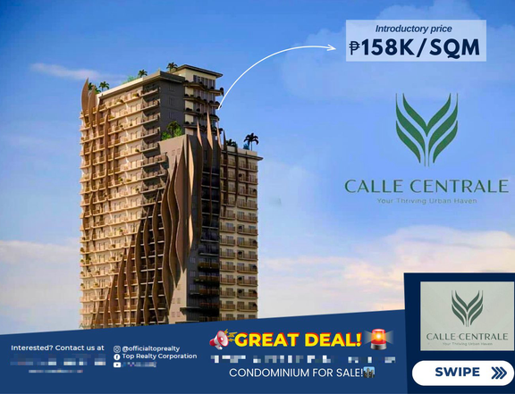 Pre-selling Condominium for Sale in Quezon City at Calle Industria, Nr. Ortigas, BGC, Eastwood