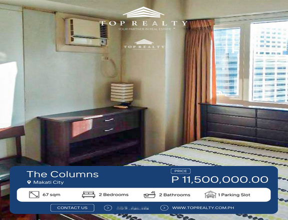 For Sale: 2BR 2 Bedroom Condominium in Makati City