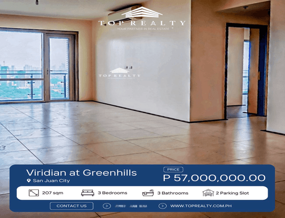3BR Condo Unit for Sale with Balcony in Connecticut, San Juan City