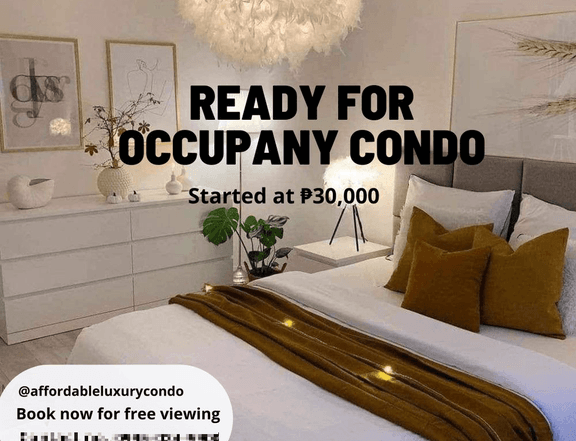 30.26 sqm 1-bedroom Condo For Sale in Mandaluyong Metro Manila | Rent to own | Pet friendly