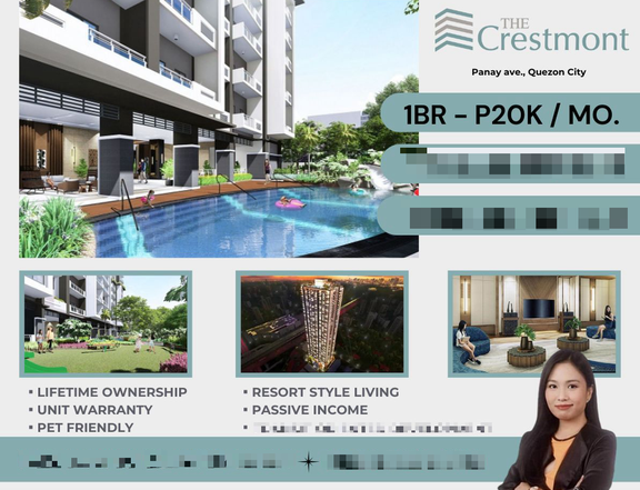 DMCI The Crestmont 3 Bedroom RFO Condo For Sale in Quezon city near Eton