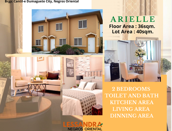 Ready For Occupancy Arielle Townhouse in Dumaguete