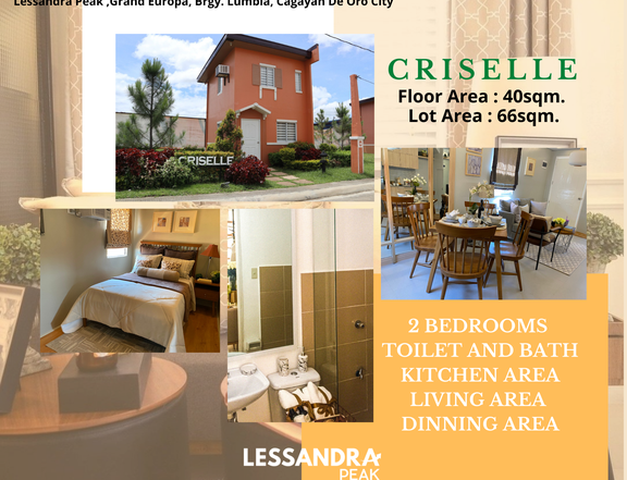 Affordable House and Lot  in Lessandra Cagayan De Oro