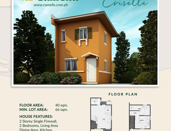 NRFO 2-BR House For Sale with 114 sqm lot area in Iloilo