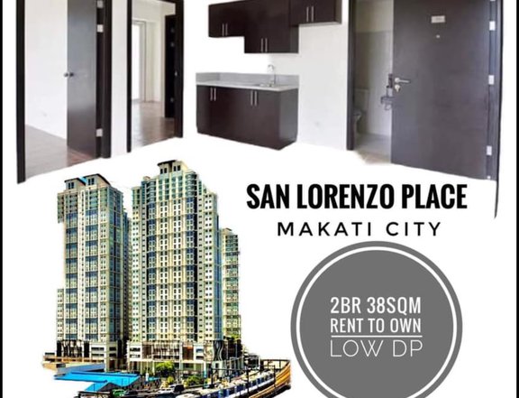 RENT TO OWN CONDO IN MAKATI SAN LORENZO PLACE RFO 2 BEDROOM